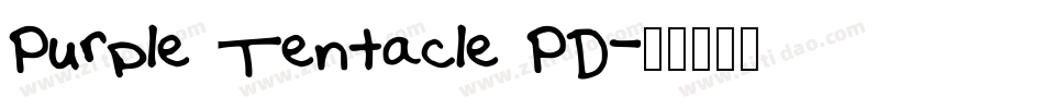 Purple Tentacle PD字体转换